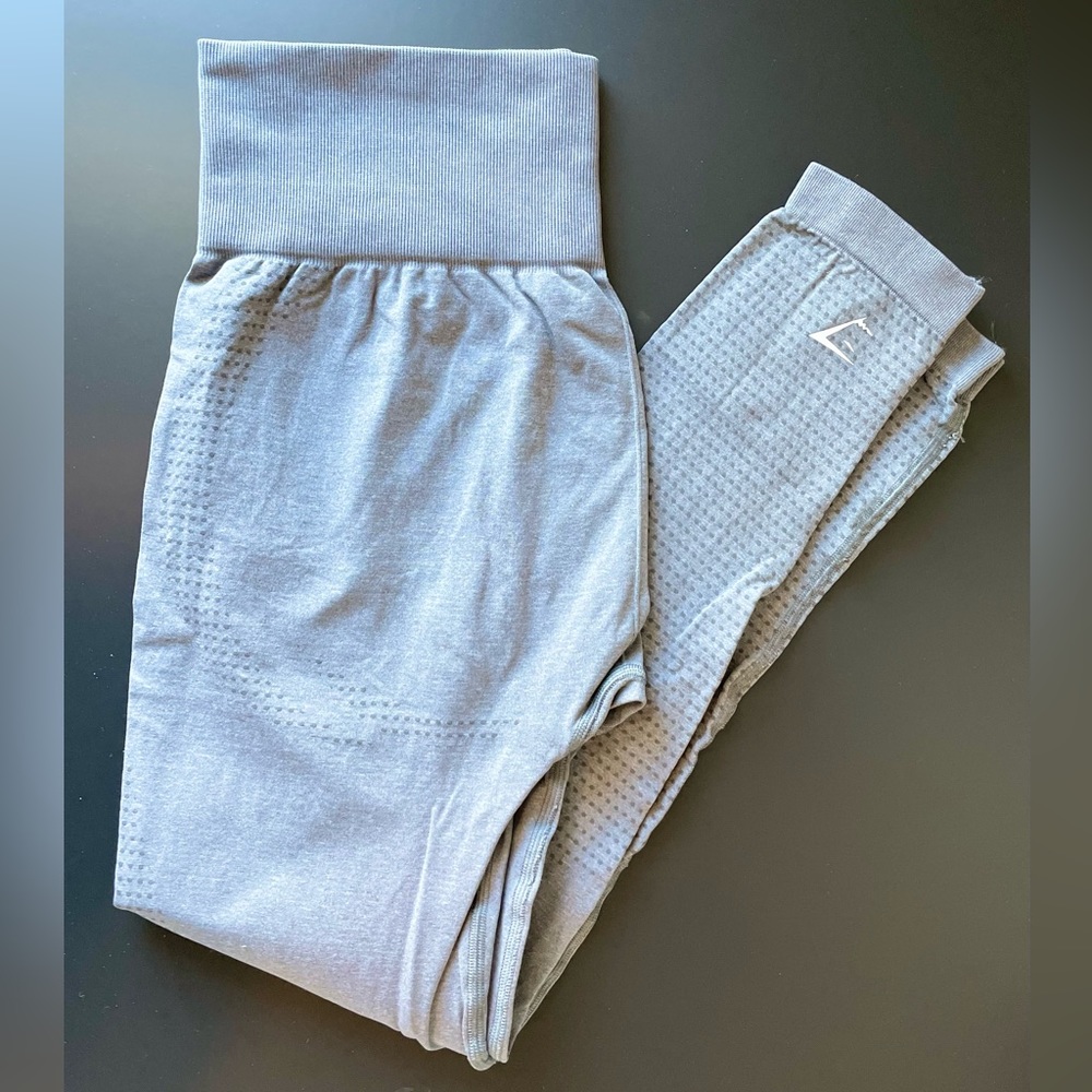 Grey Gymshark Vital Seamless Leggings v2